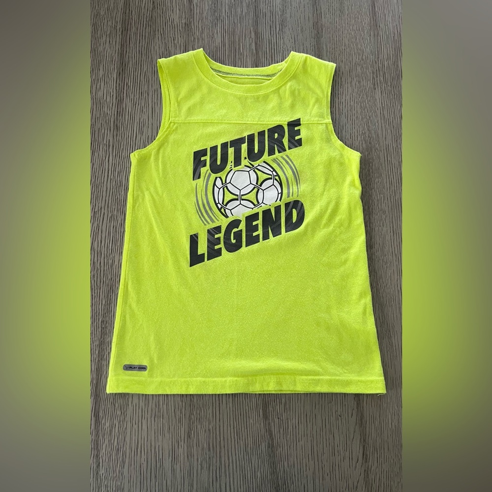 jumping beans Neon Yellow 'Future Legend' Soccer Tank Top
